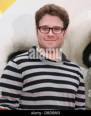 Seth Rogen Los Angeles premiere di " Kung Fu Panda 2" tenutasi presso Grauman's Chinese Theatre di Los Angeles, California - 22.05.11 Foto Stock