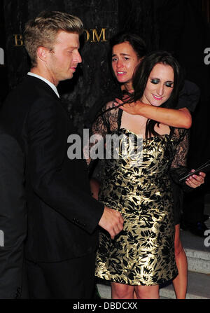 Lauren Socha e gli ospiti 2011 Philips British Academy Awards di televisione (BAFTAs) presso la struttura Grosvenor House - Partenze di Londra - Inghilterra - 22.05.11 Foto Stock