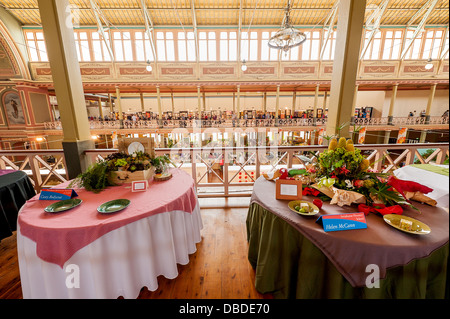 Presenta al Melbourne Giardino mostra che si tengono annualmente nel Royal Exhibition Building Foto Stock