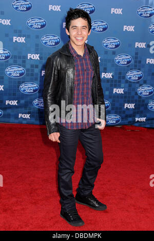 David Archuleta il 2011 American Idol Finale al Nokia Theater a LA LIVE Los Angeles, California - 25.05.11 Foto Stock