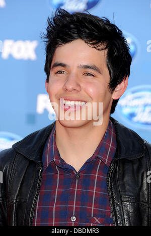 David Archuleta il 2011 American Idol Finale al Nokia Theater a LA LIVE Los Angeles, California - 25.05.11 Foto Stock