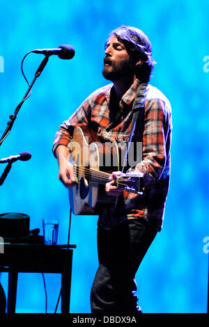 Ray LaMontagne esegue presso la Massey Hall. Toronto, Canada - 30.5.11 Foto Stock