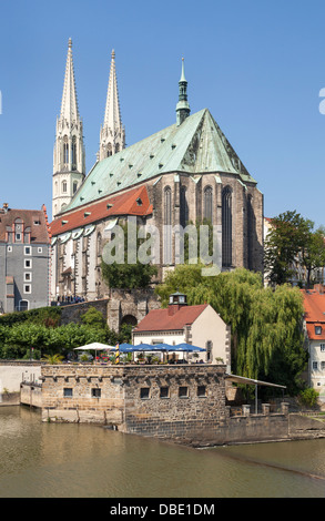 San Pietro e Paolo Chiesa, Goerlitz, Bassa Sassonia, Germania Foto Stock