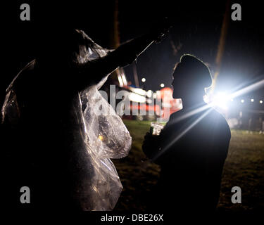 Dumfries, Scotland, Regno Unito. 28 Luglio, 2013. Festival Wickerman vende fuori per la prima volta nella sua storia.imposta da Primal Scream KT Turnstall e Amy Macdonald Credito: Kenny Ferguson/Alamy Live News Foto Stock