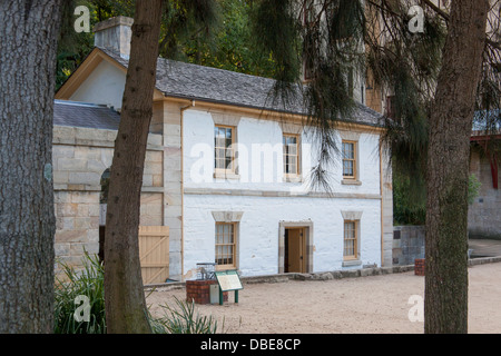 Cadman's Cottage rocce Sydney New South Wales NSW Australia Foto Stock