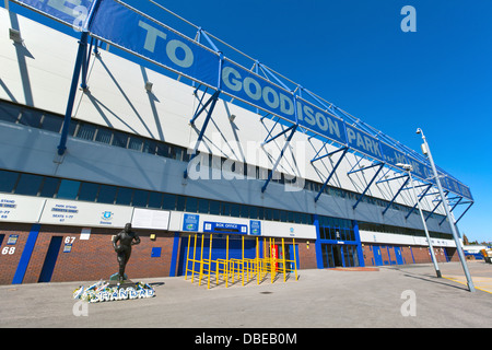 Goodison Park è la casa di Everton Calcio Club Un club di calcio della Premier League inglese in base a Liverpool. Foto Stock