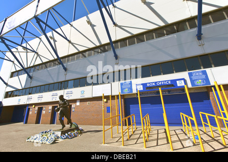 Goodison Park è la casa di Everton Calcio Club Un club di calcio della Premier League inglese in base a Liverpool. Foto Stock