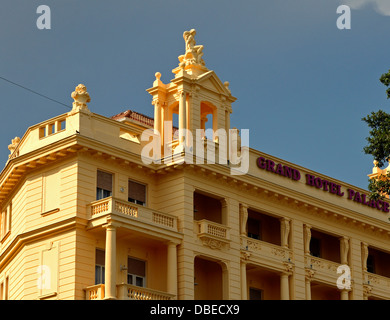 Il Grand Hotel Palace Opatija Istria Golfo del Quarnero Croazia Foto Stock