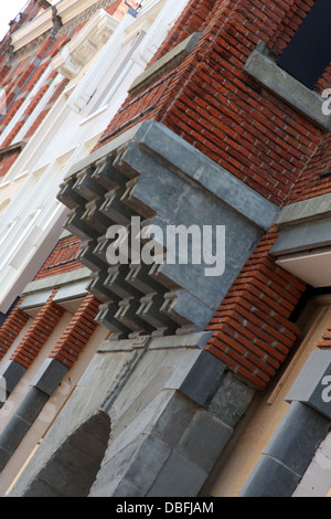 Brickwork Amsterdam Scuola di architettura a Haarlem Foto Stock