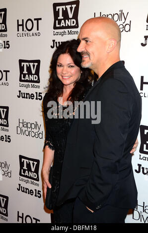 Valerie Bertinelli e ospite di TV Land " Hot in Cleveland' e 'felicemente divorziati' premiere party a Asellina al Gansevoort di New York City - 13.06.11 Foto Stock