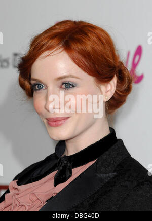 Christina Hendricks 2011 Los Angeles Film Festival - 'Drive' Premiere di gala tenutosi al Regal Cinemas, L.A. Live - Gli arrivi di Los Angeles, California - 17.06.11 Foto Stock