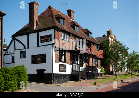 Le sette stelle public house e hotel a Weston-super-Mare, East Sussex, Regno Unito Foto Stock