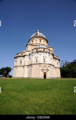 Italia, Umbria, Todi, Santa Maria della consolazione Foto Stock