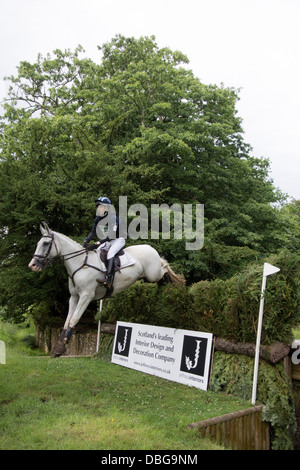 Testamenti Oakden & McFly a Hopetoun House Horse Trials 2013 Foto Stock