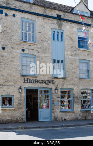 Highgrove Shop in Cotswold città di Tetbury Foto Stock