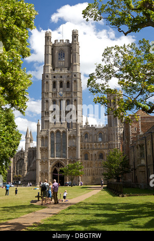 Cattedrale di Ely in Cambridgeshire Foto Stock