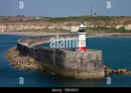 Il porto di Newhaven, Sussex, Inghilterra Foto Stock