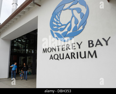 Il Monterey Bay Aquarium Foto Stock