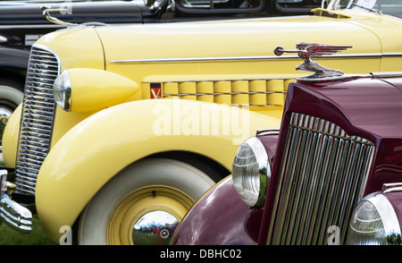 1936 Cadillac V8. Classic American Cars Foto Stock