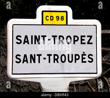 Saint Tropez Fashion Shop Riviera francese Provenza Costa Azzurra Francia Foto Stock