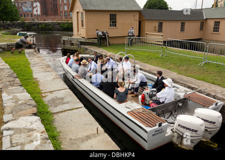 Lowell National Historical Park segno Foto Stock