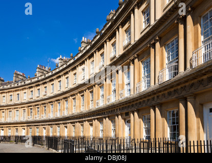 Bath Somerset Bath Crescent The Circus Bath City Bath Somerset England UK GB Europe Foto Stock