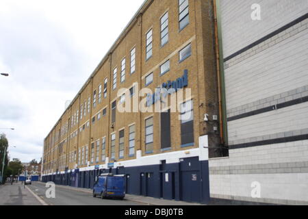 Stadio White Hart Lane, casa del Tottenham Hotspur Calcio Club Foto Stock