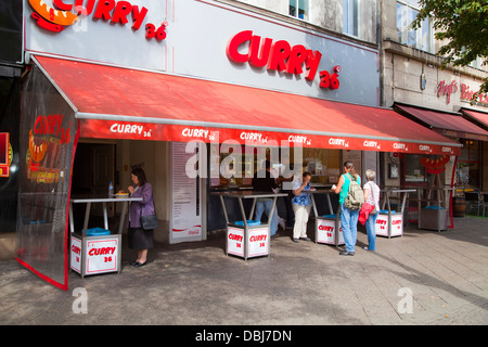 L'Europa, Germania, Berlino Kreuzberg, Mehringdamm 36, Curry 36 Foto Stock