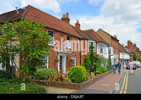 Periodo case, Rose Street, Wokingham, Berkshire, Inghilterra, Regno Unito Foto Stock