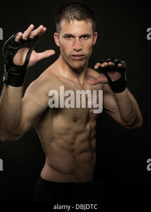 Mixed Martial Arts fighter Foto Stock
