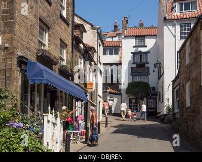 Il Laurel Inn Robin cappe Bay Yorkshire Regno Unito Foto Stock