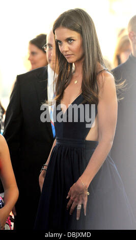 Katie Holmes "non avere paura del buio' Premiere a 2011 LAFF al Regal Cinemas L.A. Live - Gli arrivi di Los Angeles, California - 26.06.11 Foto Stock