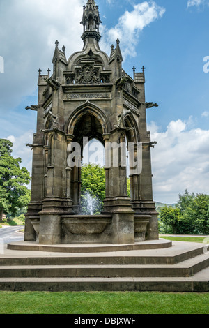 Cavendish Memorial, Bolton Abbey, North Yorkshire Dales Foto Stock