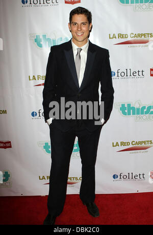 Sean Faris la seconda annua sete gala tenutosi presso il Beverly Hilton Hotel - Gli arrivi di Beverly Hills, la California - 28.06.11 Foto Stock