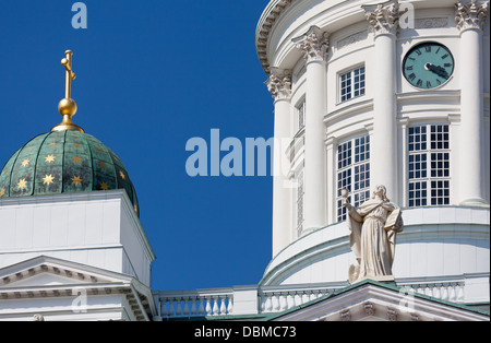 Luterano ed Evangelico cattedrale della diocesi di Helsinki Foto Stock