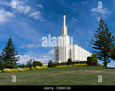 Dh Tempio mormone HAMILTON NUOVA ZELANDA Chiesa di Gesù Cristo dei Santi degli Ultimi Giorni Foto Stock