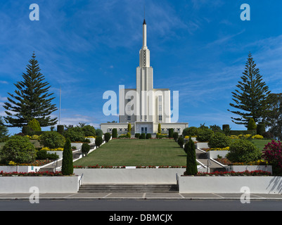 Dh Tempio mormone HAMILTON NUOVA ZELANDA Chiesa di Gesù Cristo dei Santi degli Ultimi Giorni Foto Stock