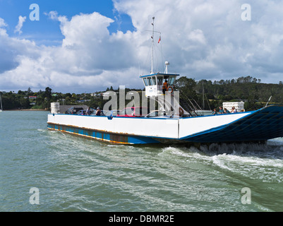 Dh Opua Baia delle Isole della Nuova Zelanda Opua Russell traghetto per auto Foto Stock