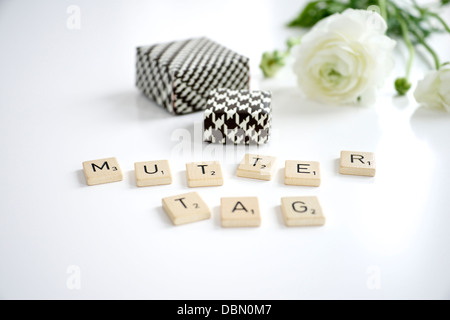 La festa della mamma regalo, Monaco di Baviera, Germania, Europa Foto Stock