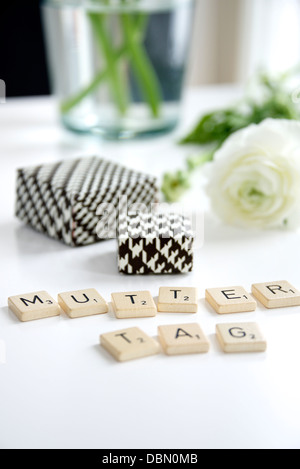La festa della mamma regalo, Monaco di Baviera, Germania, Europa Foto Stock