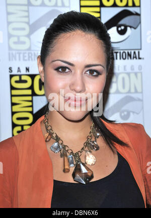 Alyssa Diaz 2011 Comic-Con Convenzione - Giorno 2 - " Le nove vite di Chloe King' - Conferenza Stampa di Los Angeles, California - 22.07.11 Foto Stock