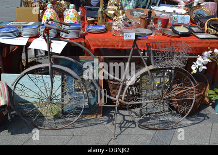 Pressione di stallo di mercato, Copenhagen City Hall Square, Copenhagen, Danimarca. Foto Stock