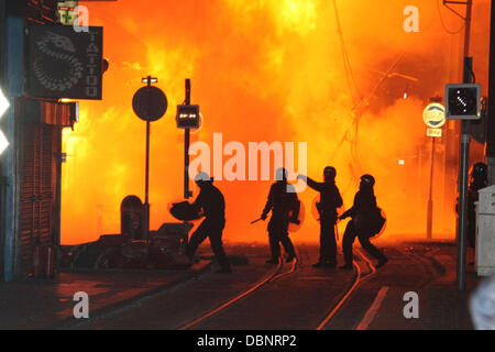 File foto Gordon Thompson, l uomo che ha ammesso di dare alle fiamme la Reeves family-run furniture store a Croydon, Londra del sud durante le sommosse a Londra il 8 agosto (11), sarà condannato il mercoledì (11Apr12). La corte ha sentito che Thompson rioted in stre Foto Stock