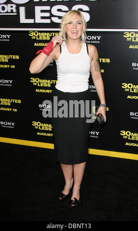 Caro Lee Los Angeles Premiere di '30 minuti o meno" tenutasi presso Grauman's Chinese Theatre Hollywood, California - 08.08.11 Foto Stock