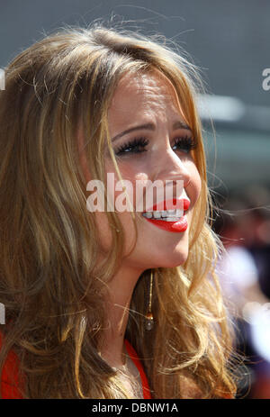 Kimberley Walsh assiste il mondo Premiere del film di Henry orribile al BFI Southbank sulla luglio 24, 2011 a Londra, Inghilterra Foto Stock