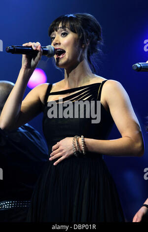 Dia Frampton 'Voce' live on tour al MGM Grand Garden Arena di Las Vegas, Nevada - 30.07.11 Foto Stock