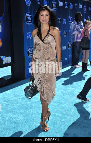 Kelly Hu Hollywood Premiere del film originale di Disney Channel, 'Phineas e Ferb: attraverso la seconda dimensione" tenutosi presso la capitale El Theatre Hollywood, California - 03.08.11 Foto Stock