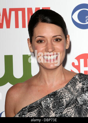 Paget Brewster CBS,il CW e Showtime TCA partito svoltasi presso la pagoda di Beverly Hills, la California - 03.08.11 Foto Stock