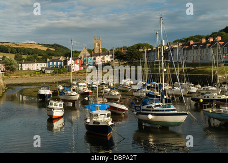 Porto di Aberaeron, Carmarthenshire, Galles Regno Unito 2008 2000s HOMER SYKES Foto Stock