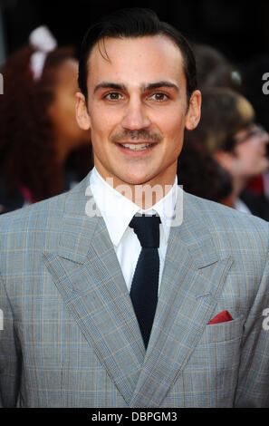 Henry Lloyd Hughes " Inbetweeners film' premiere tenutasi presso la Vue West End arrivi - Londra, Inghilterra - 16.08.11 Foto Stock